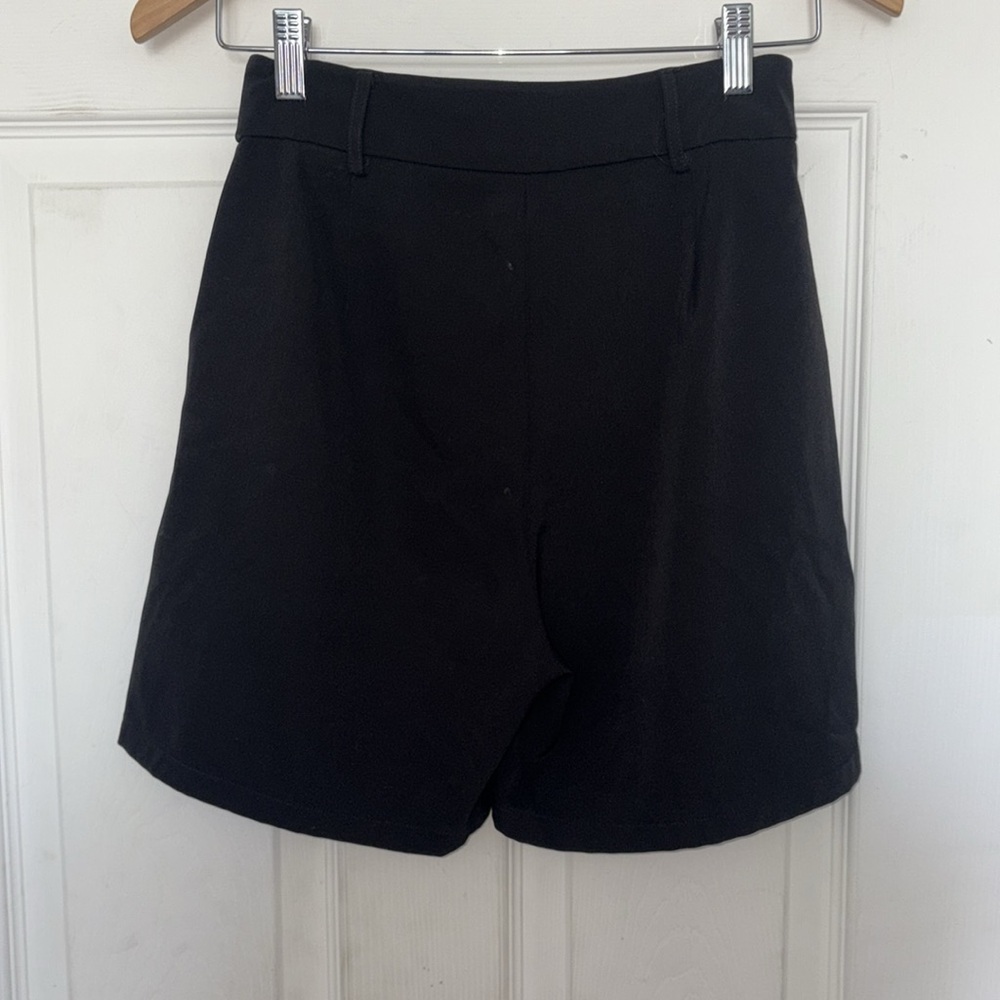 Princess Polly Kaitlyn Set Black Shorts Size 2 - Picture 3 of 5